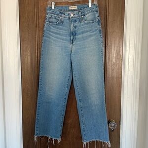 Madewell Perfect Vintage Wide-Leg Crop Jean